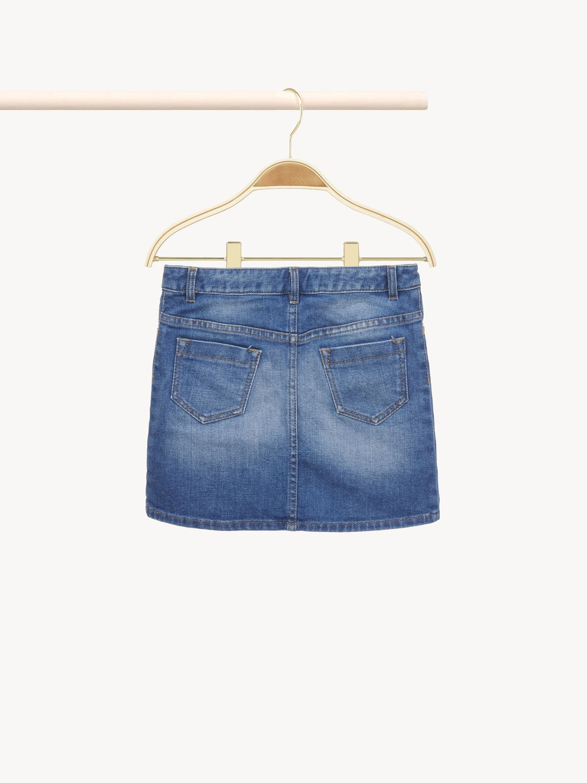 Denim Blue SKIRT - Denim Blue