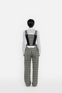 Pantalon Diamant Moon en laine - Black