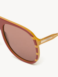 BASEPLUS_Bordeaux SUNGLASSES - Bordeaux