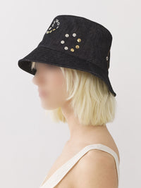 Black HAT AND BONNET - Black