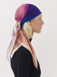 BASEPLUS_Pink & Purple CARRE SCAR - Pink & Purple