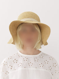 Straw Beige HAT AND BONNET - Straw Beige