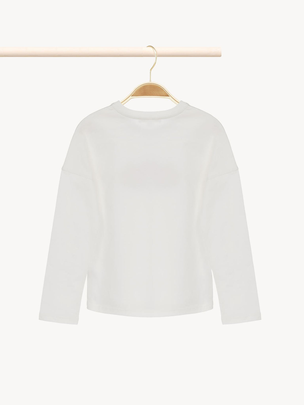 BASEPLUS_Offwhite TOP - Offwhite