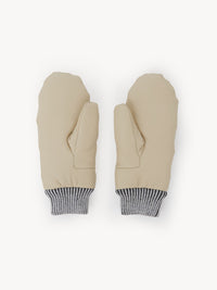 White & Beige GLOVES AND - White & Beige
