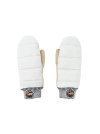 White & Beige GLOVES AND - White & Beige