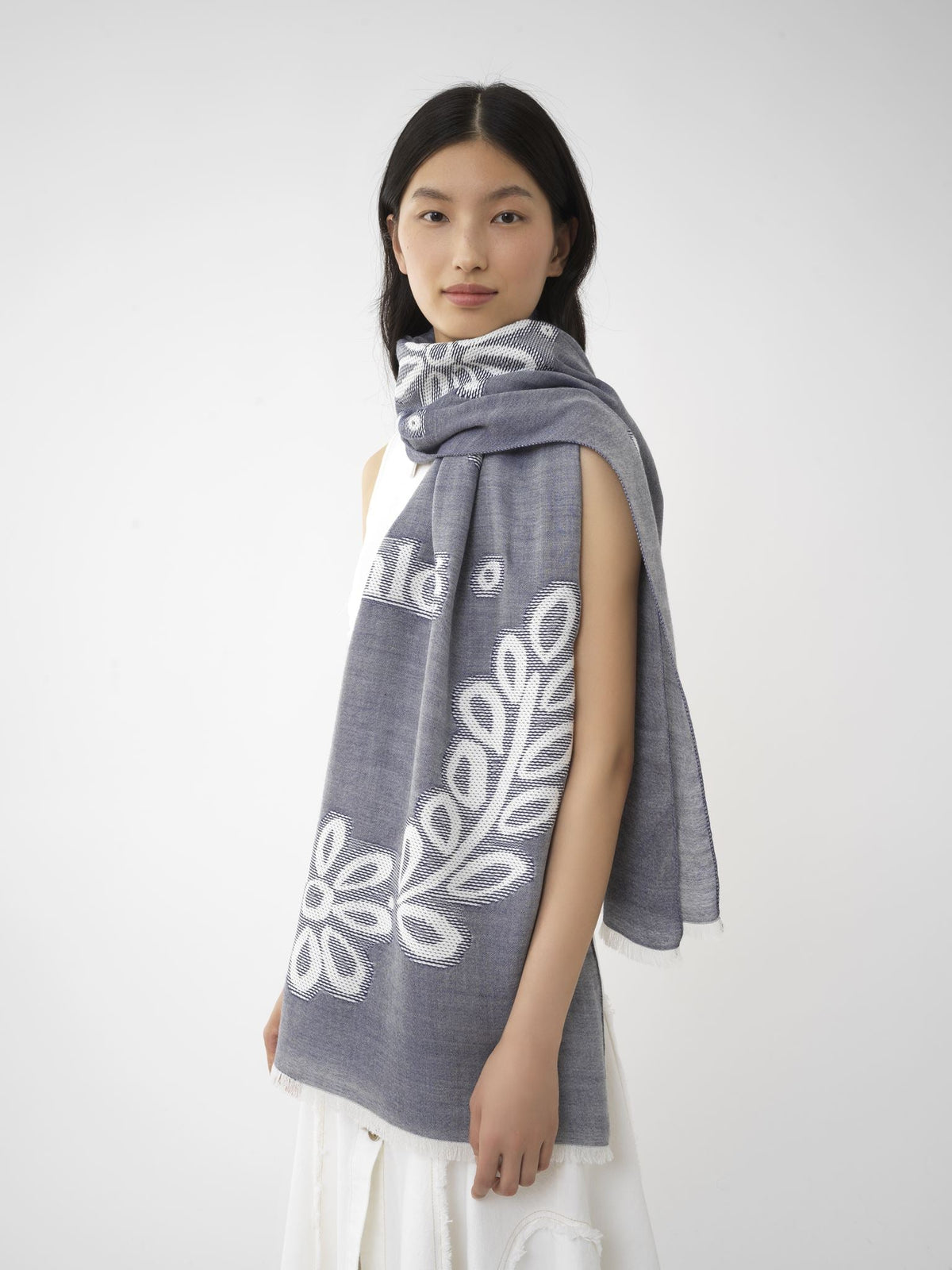 Foggy Blue STOLE SCARF - Foggy Blue