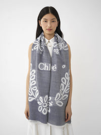Foggy Blue STOLE SCARF - Foggy Blue