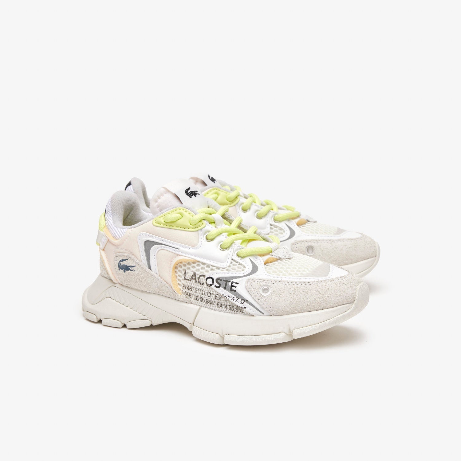 Sneakers L003 Neo - Off White & Green
