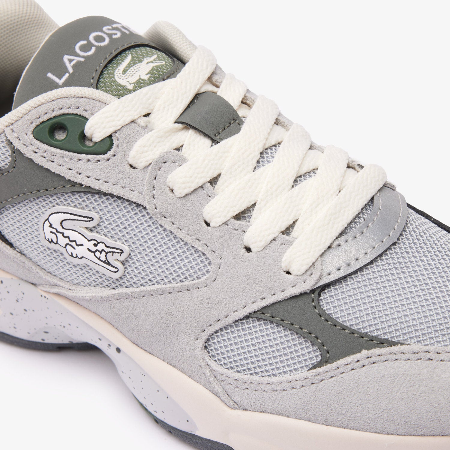 Storm 96 Vintage leather sneakers - Light Grey