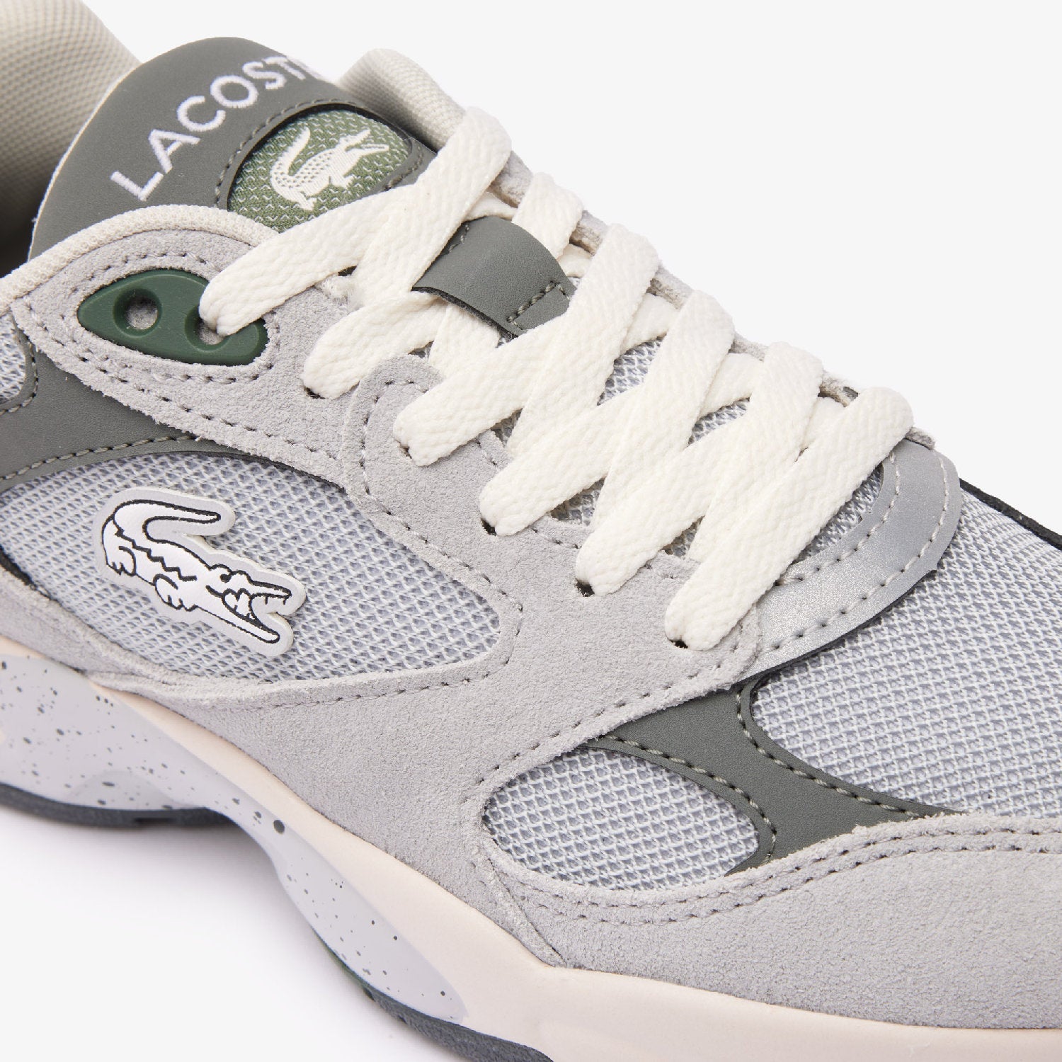Sneakers Storm 96 Vintage en cuir - Light Grey