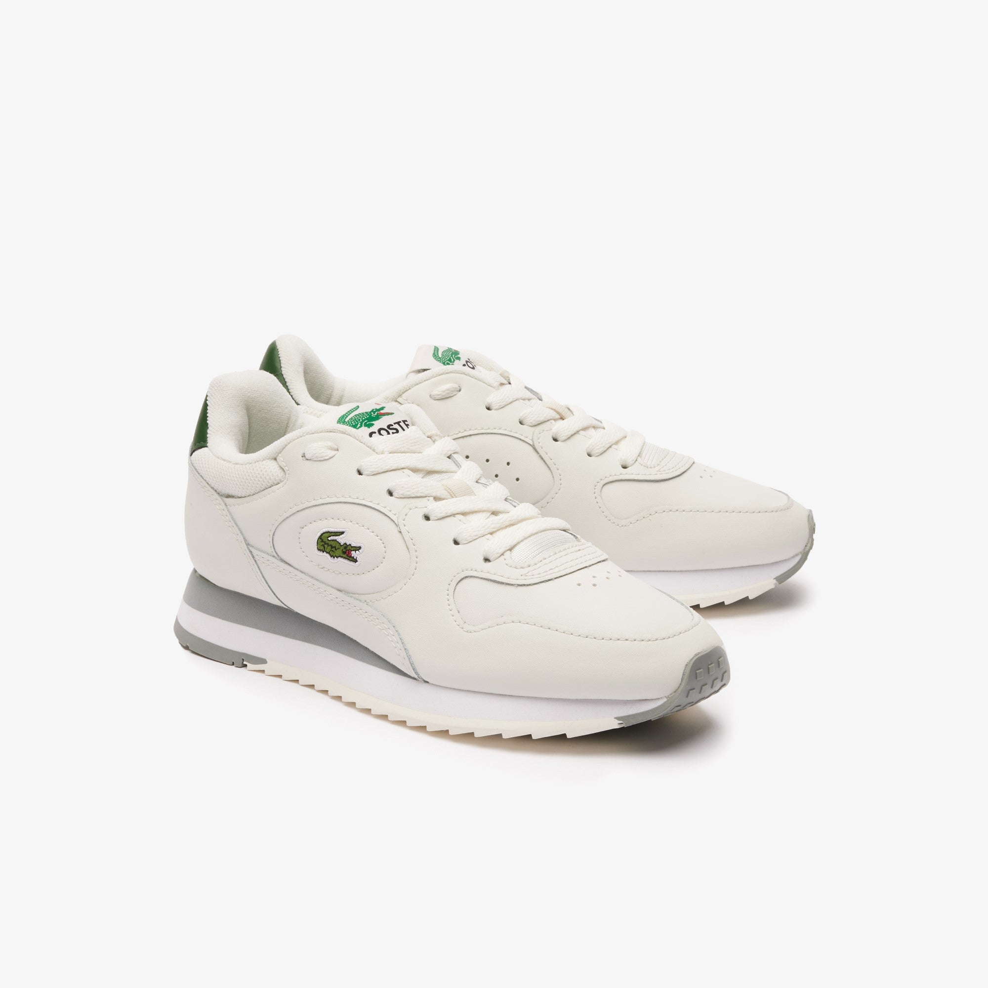 FOOTWEAR - Off Wht & Grn