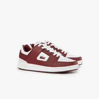Sneakers Court Cage en cuir - White & Burgundy