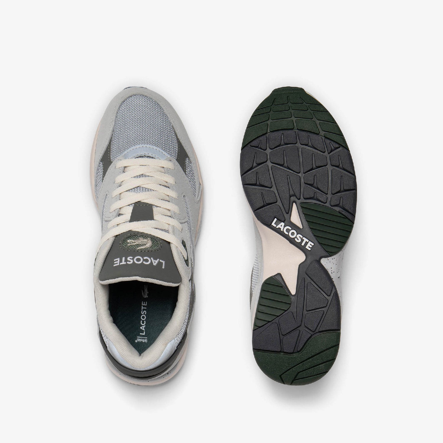Storm 96 Vintage leather sneakers - Light Grey