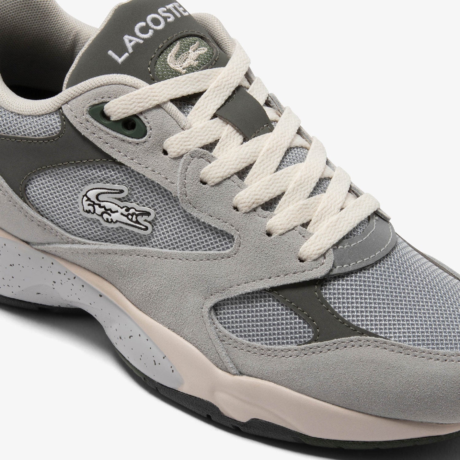 Storm 96 Vintage leather sneakers - Light Grey