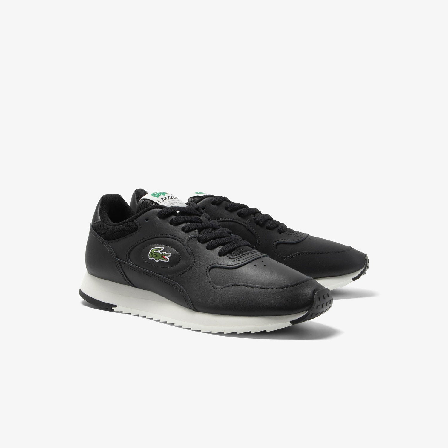 Sneakers Linetrack en cuir - Black & Off White
