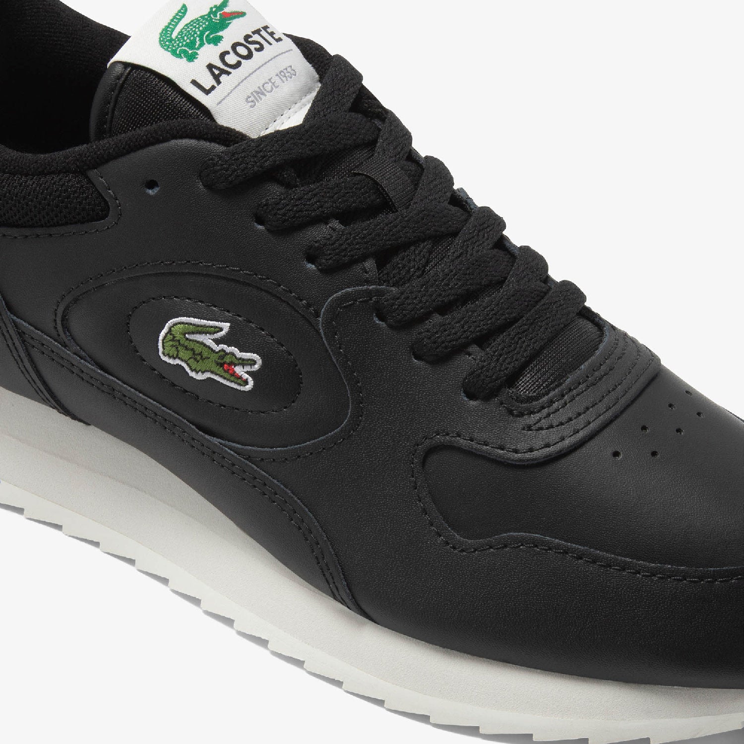 Sneakers Linetrack en cuir - Black & Off White