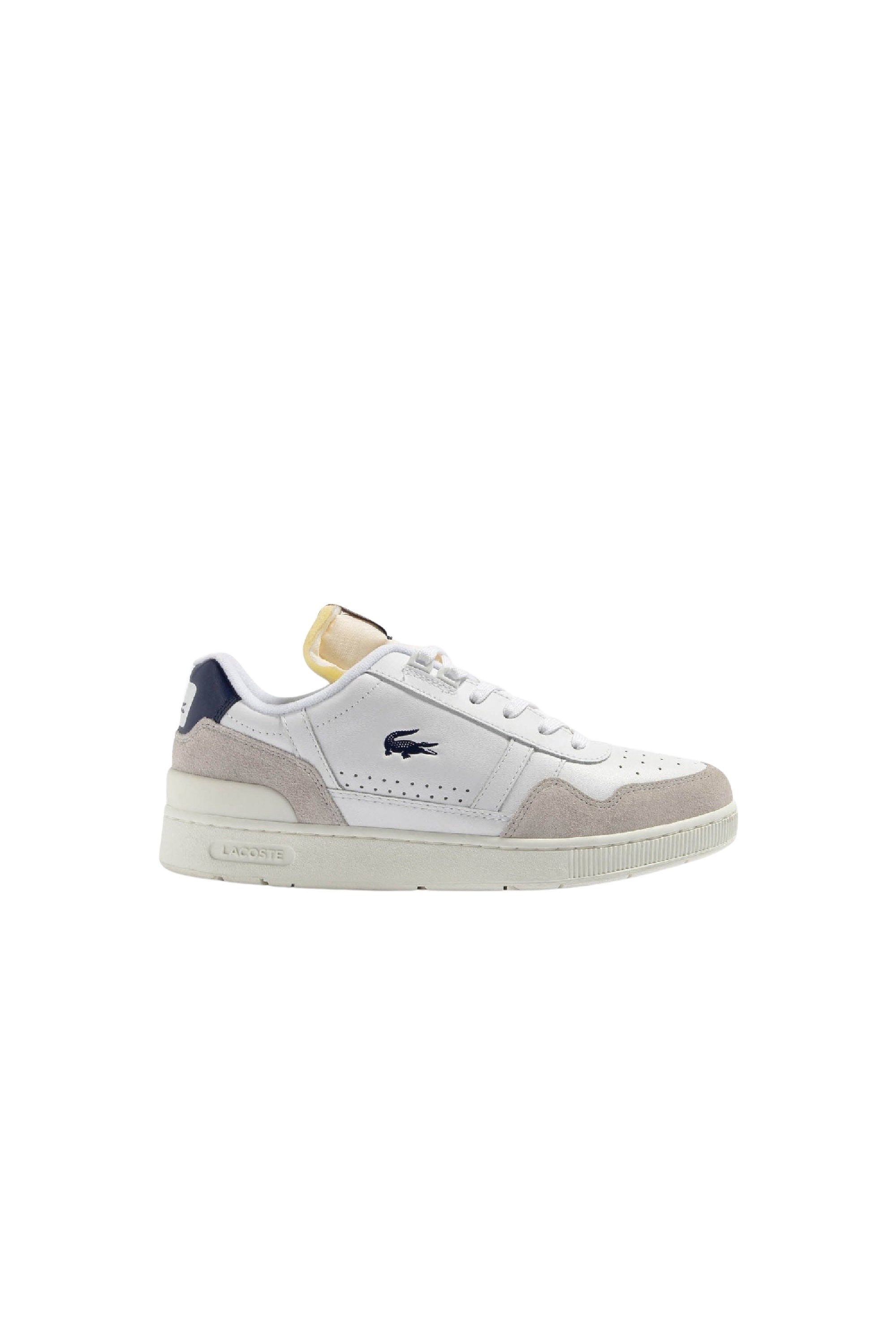 Sneakers T-Clipavec détails en cuir - White & Navy