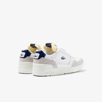 Sneakers T-Clipavec détails en cuir - White & Navy