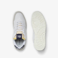Sneakers T-Clipavec détails en cuir - White & Navy