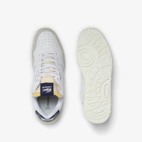 Sneakers T-Clipavec détails en cuir - White & Navy