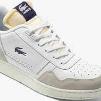 Sneakers T-Clipavec détails en cuir - White & Navy