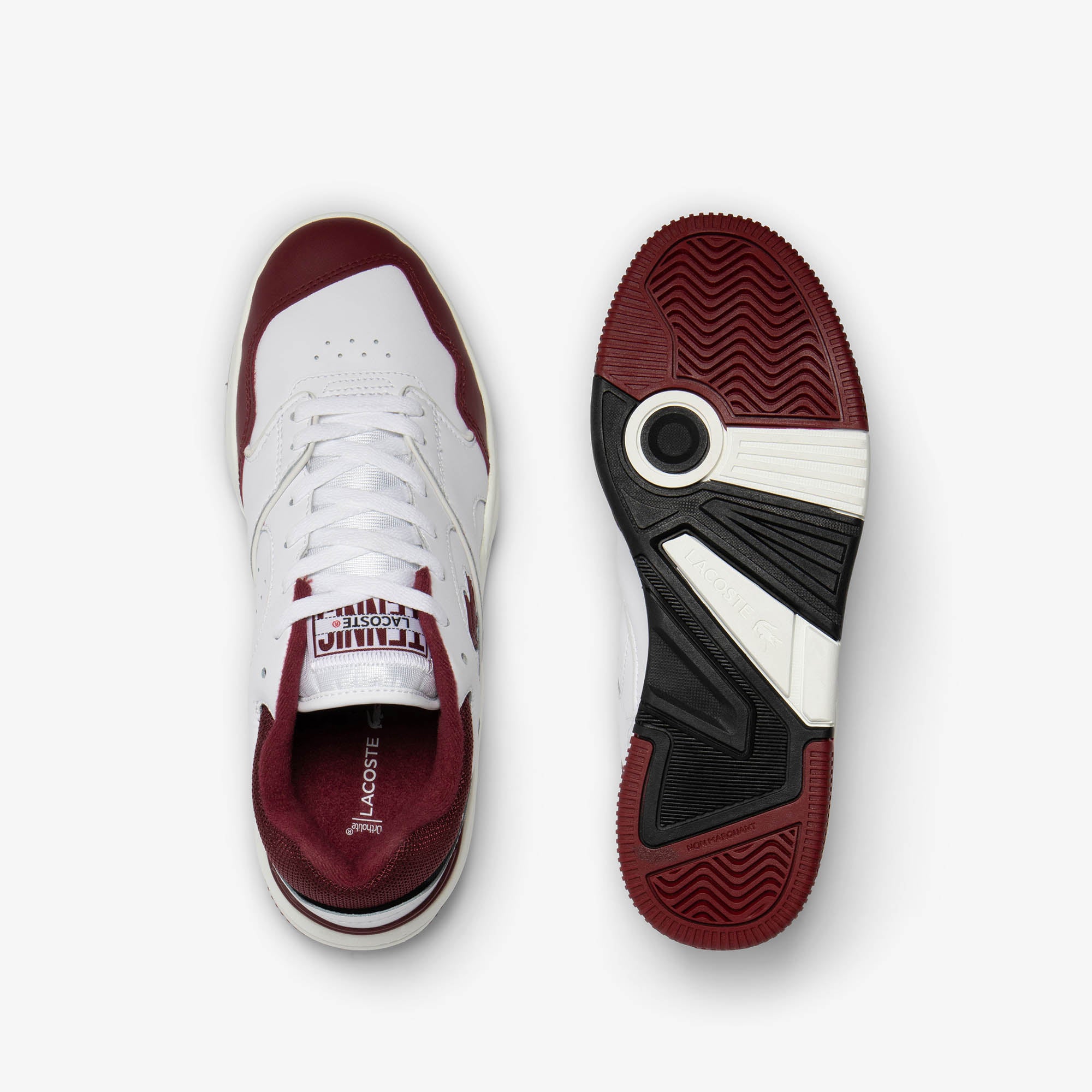 FOOTWEAR - Wht & Burg
