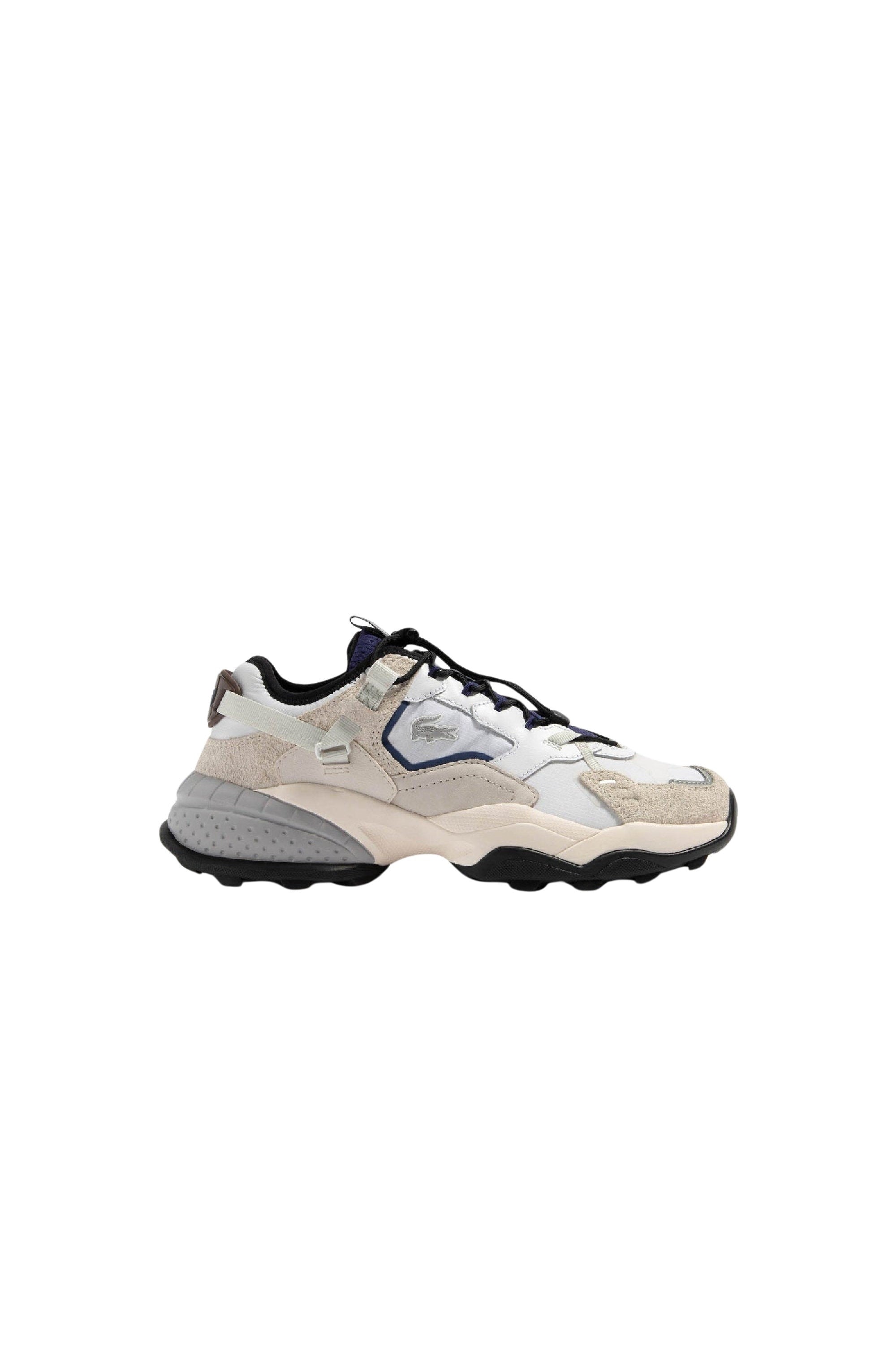 Sneakers L-Guard Breaker en daim - White & Navy