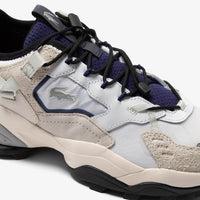 Sneakers L-Guard Breaker en daim - White & Navy