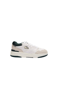 Sneakers Lineshot en cuir - White & Dark Green