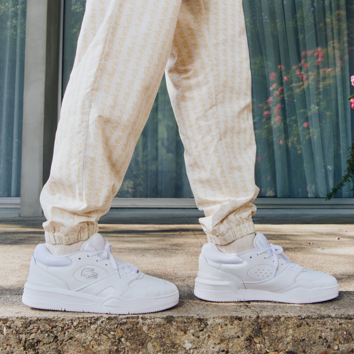 Sneakers Lineshot en cuir - White