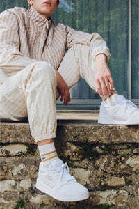 Sneakers Lineshot en cuir - White