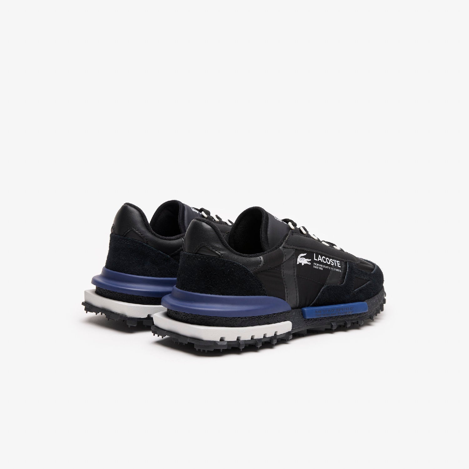 Sneakers Elite Active en cuir - Black & Navy