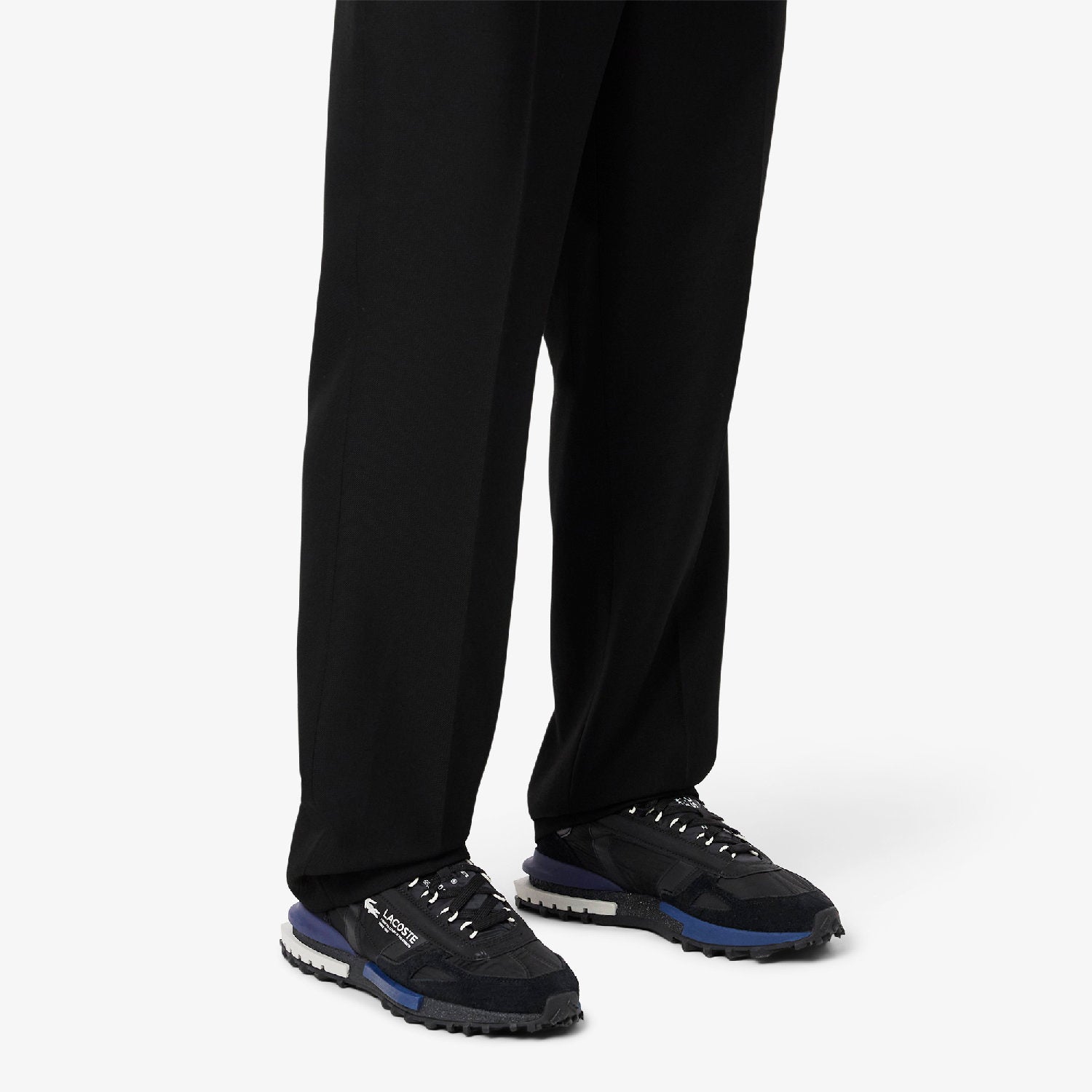 Sneakers Elite Active en cuir - Black & Navy