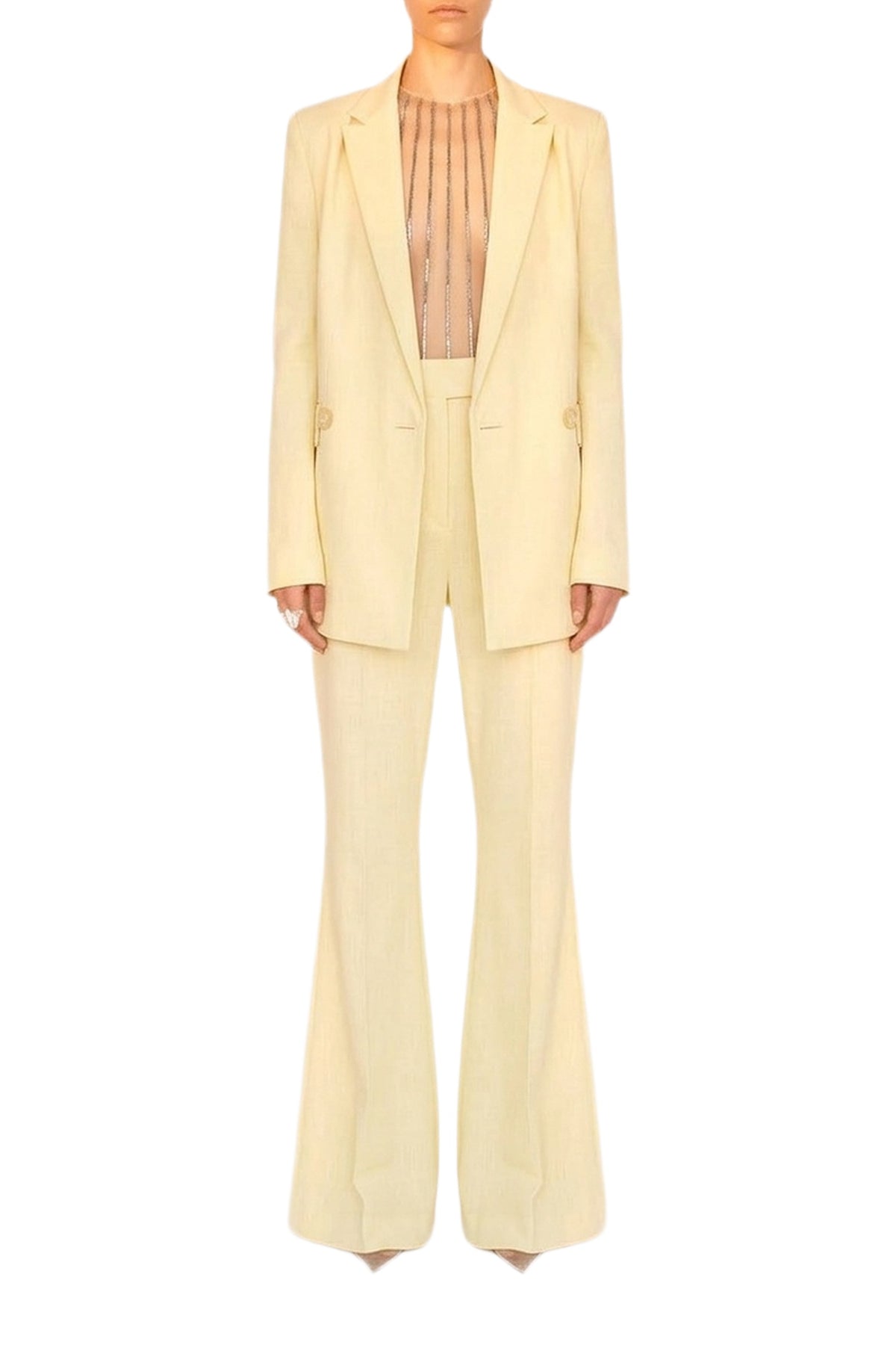 Boyfriend Blazer - Buttermilk