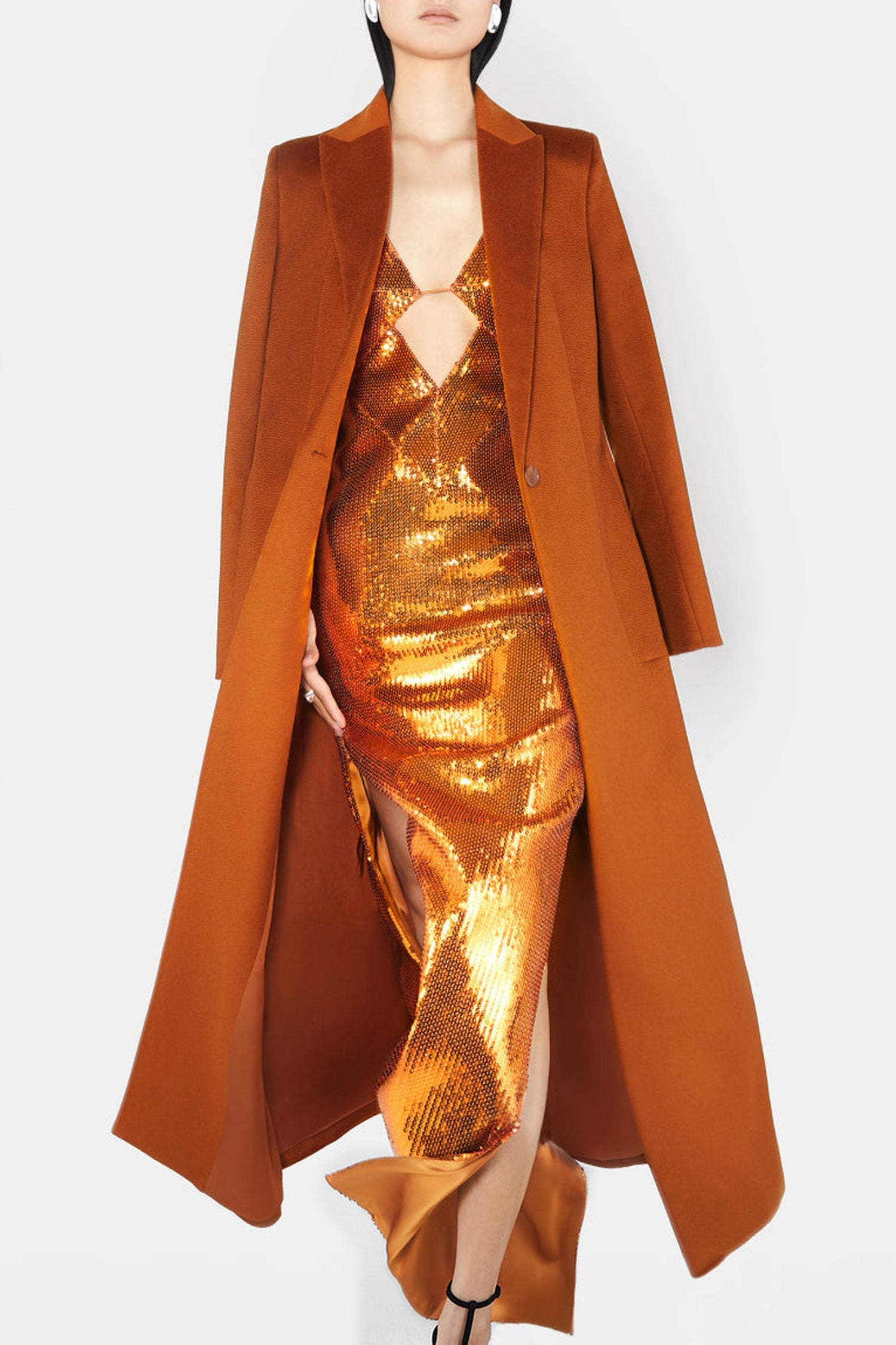 Robe Kite à découpes - Arancio