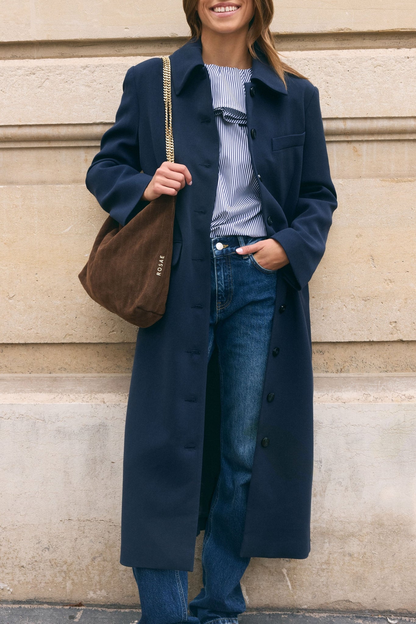 Manteau Le Jourdan - Bleu Marine