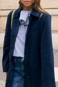 Manteau Le Jourdan - Bleu Marine