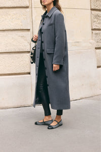 Manteau Le Jourdan - Gris Moyen