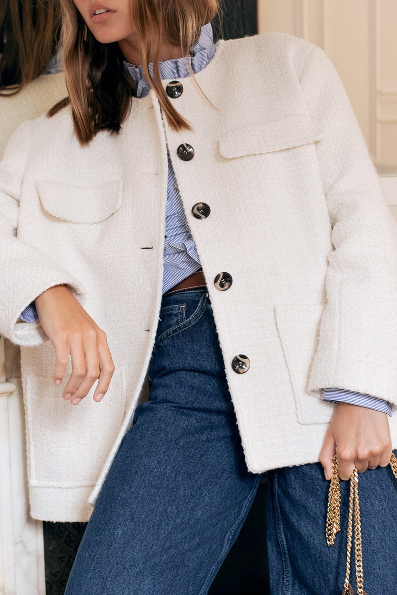 Le Jolas Tweed Chantilly