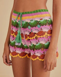 Jupe Bananas en crochet - Multicolore