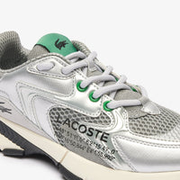 Sneakers L003 Neo en cuir - Grey & Silver