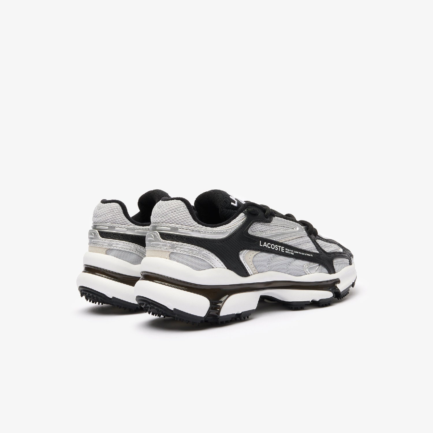 Sneakers L003 2K24 en cuir - Grey & Silver