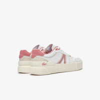 L002 Evo sneakers in leather - White & Light Pink
