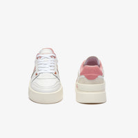 L002 Evo sneakers in leather - White & Light Pink