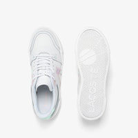 L002 Evo sneakers in leather - White & Light Pink