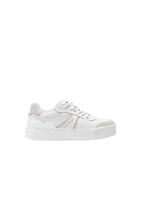 Sneakers L002 Evo en cuir - White & Off White