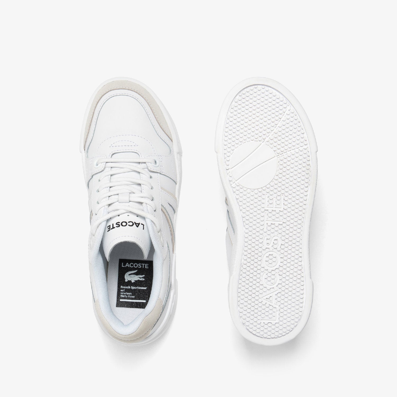 Sneakers L002 Evo en cuir - White & Off White