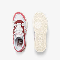 Sneakers L002 Evo en cuir - White & Pink