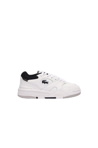 Sneakers Lineshot en cuir - White & Black