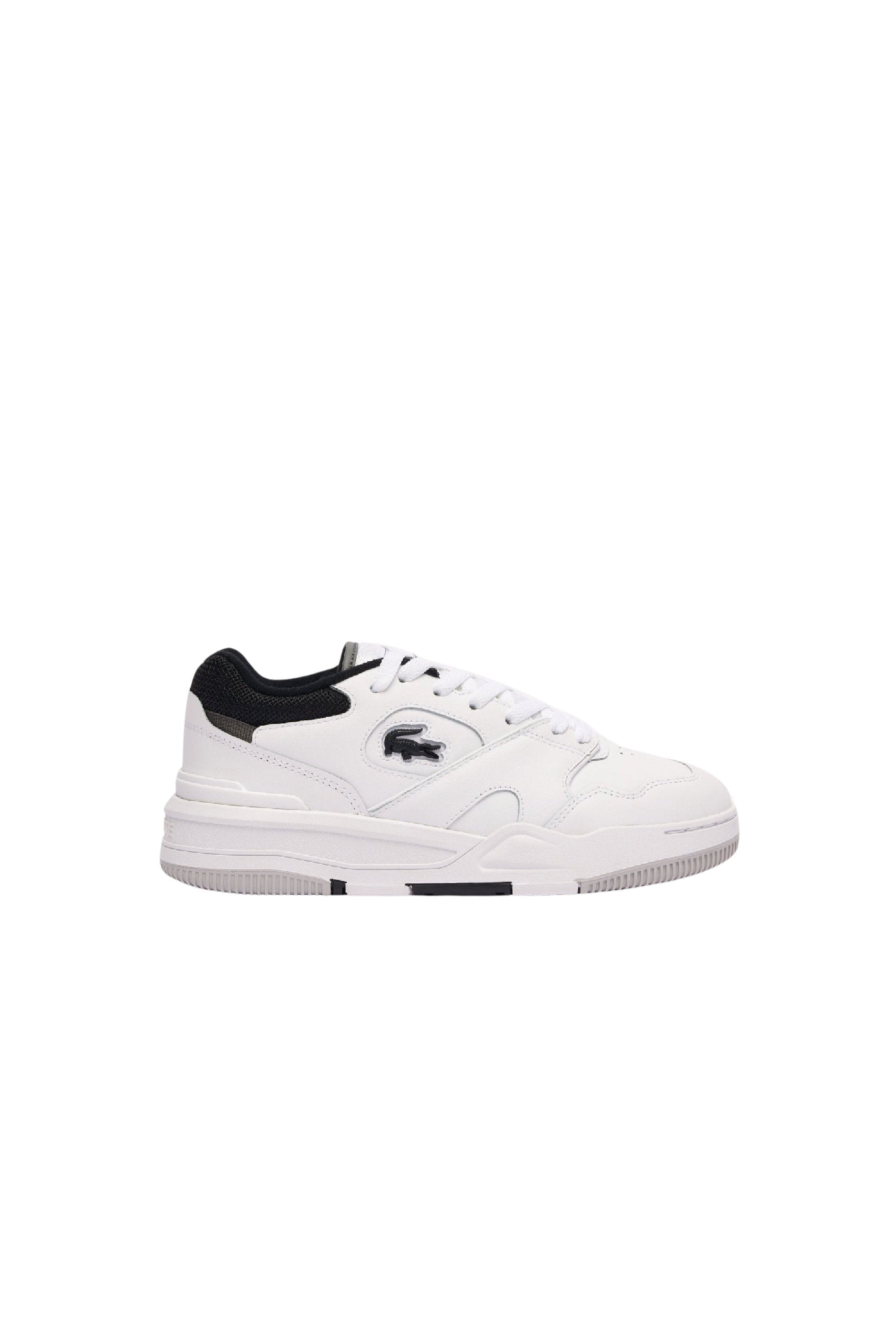 Sneakers Lineshot en cuir - White & Black
